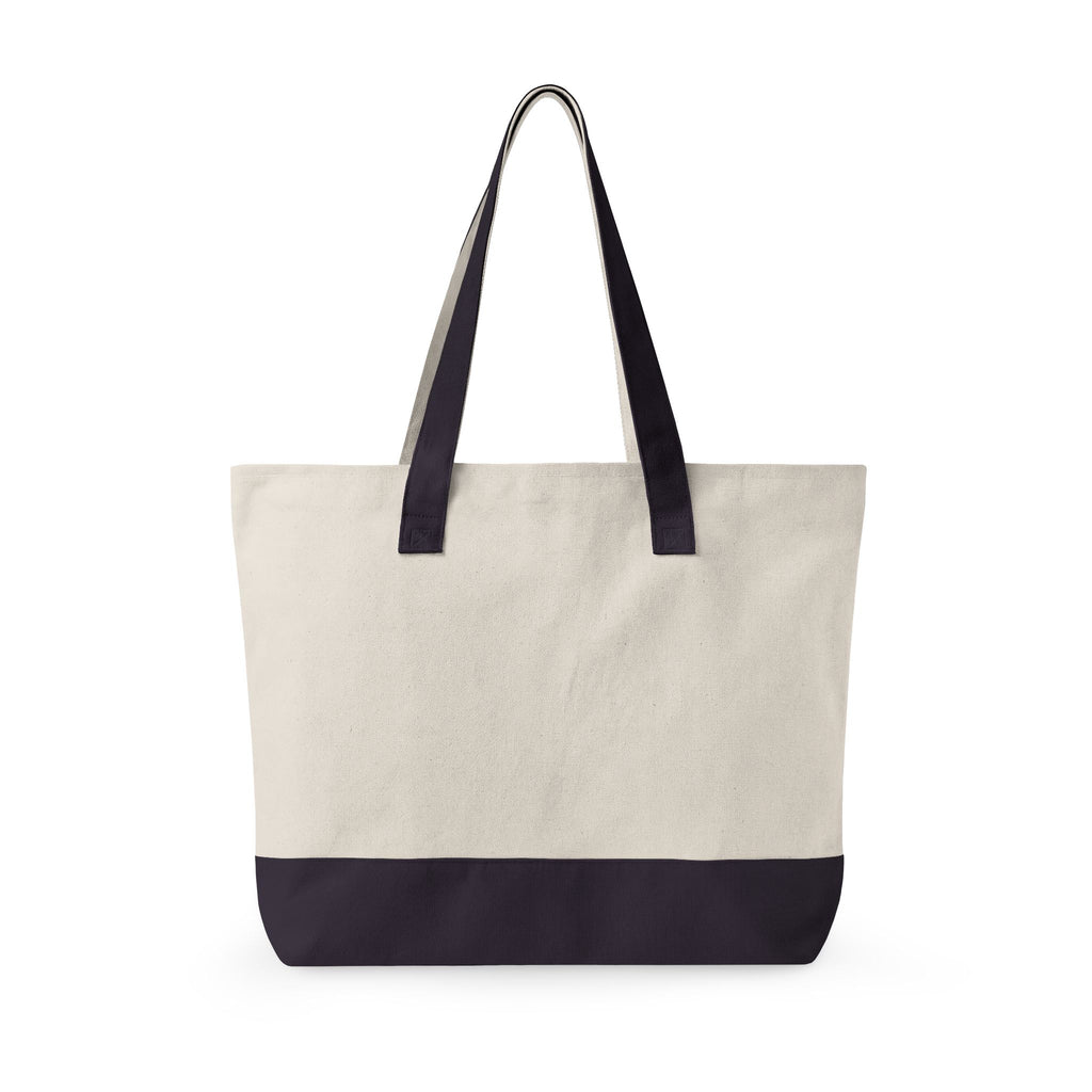 Canvas Zipper Tote Bag