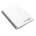 Ruled Spiral Notebook | White