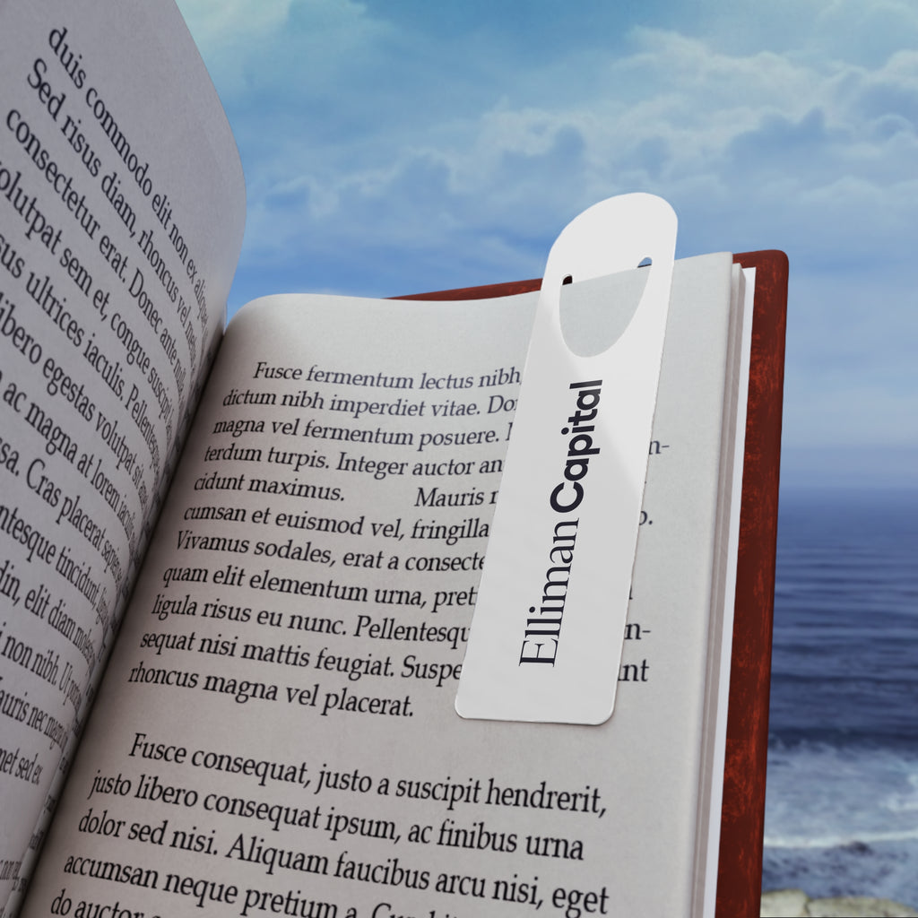 Elliman Capital Metal Bookmark