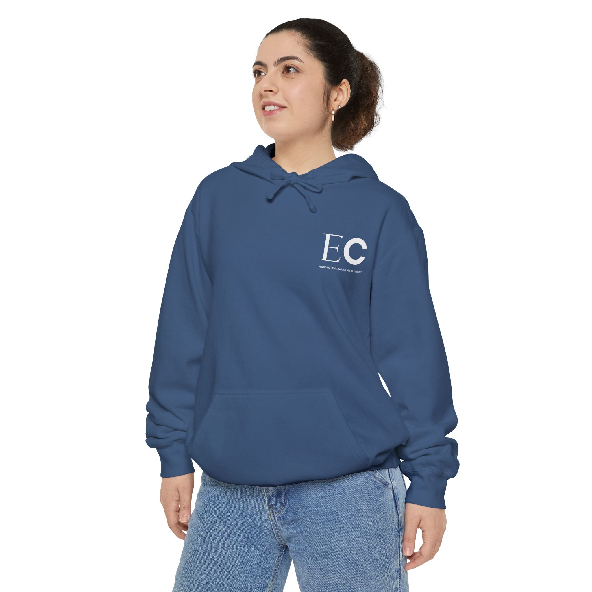 Comfort Colors - Stacked Logo Hoodie