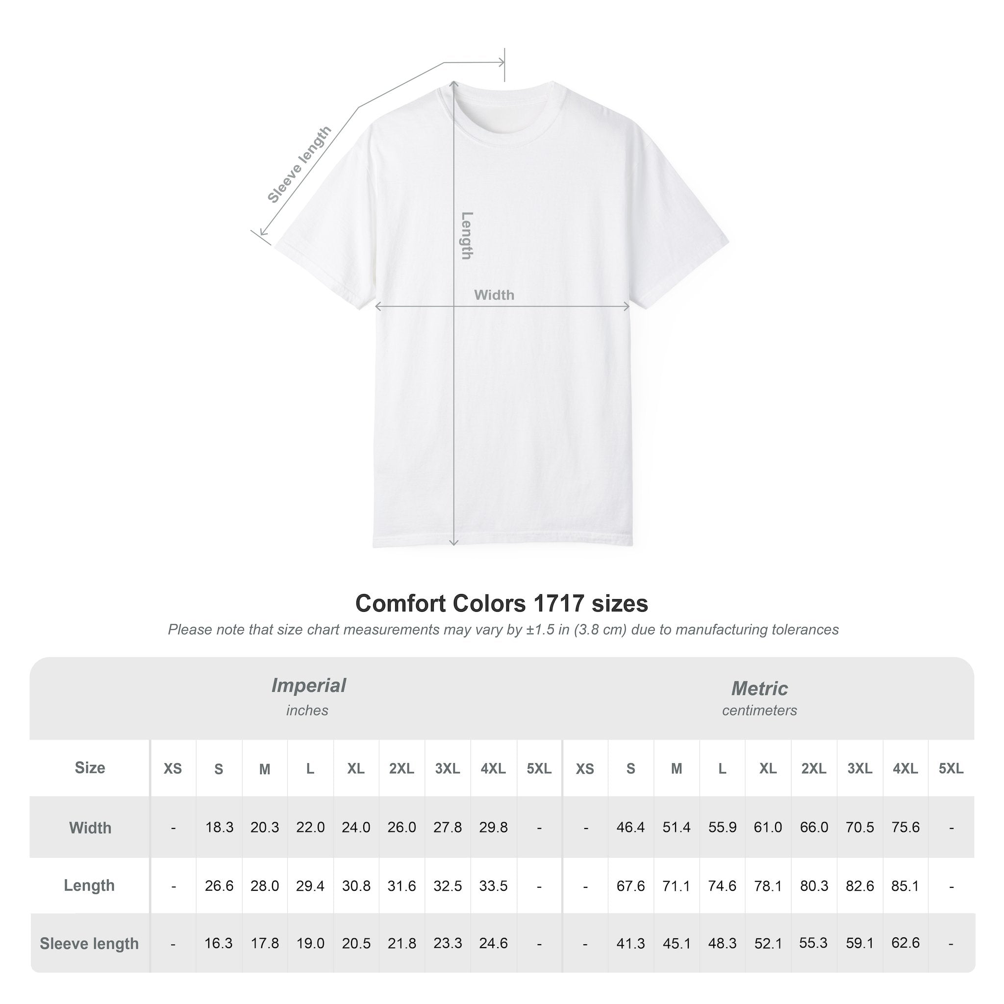 Comfort Colors "Stacked Logo" T-Shirt