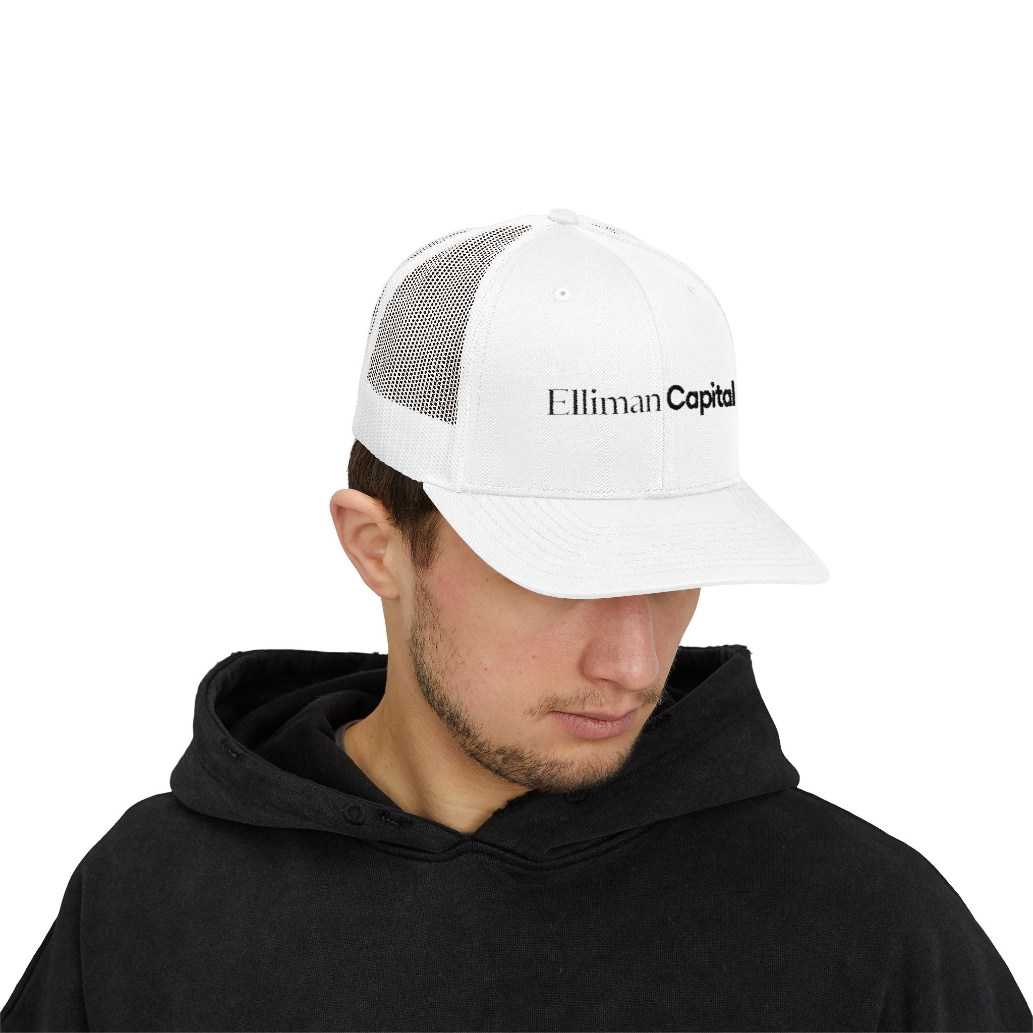 'Elliman Capital' Trucker Cap | White