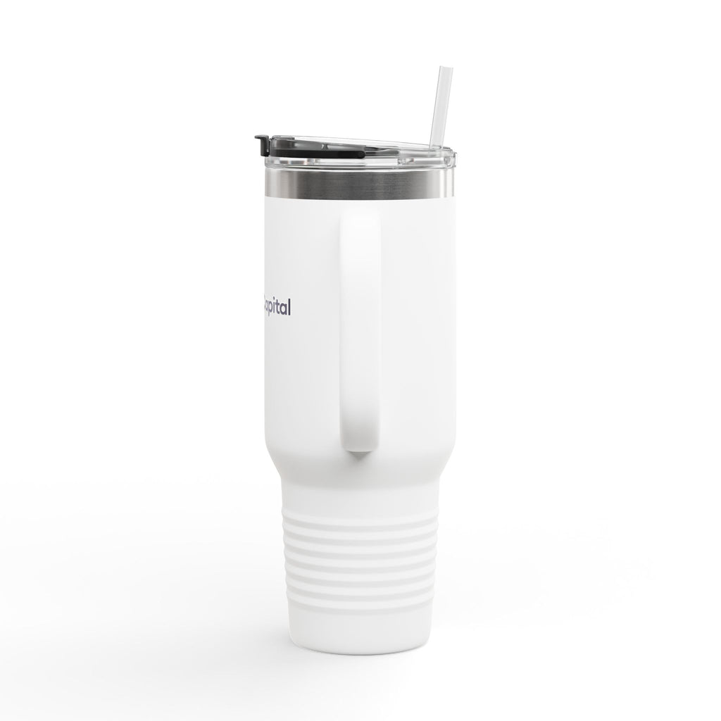 Insulated Stainless Tumbler | White
