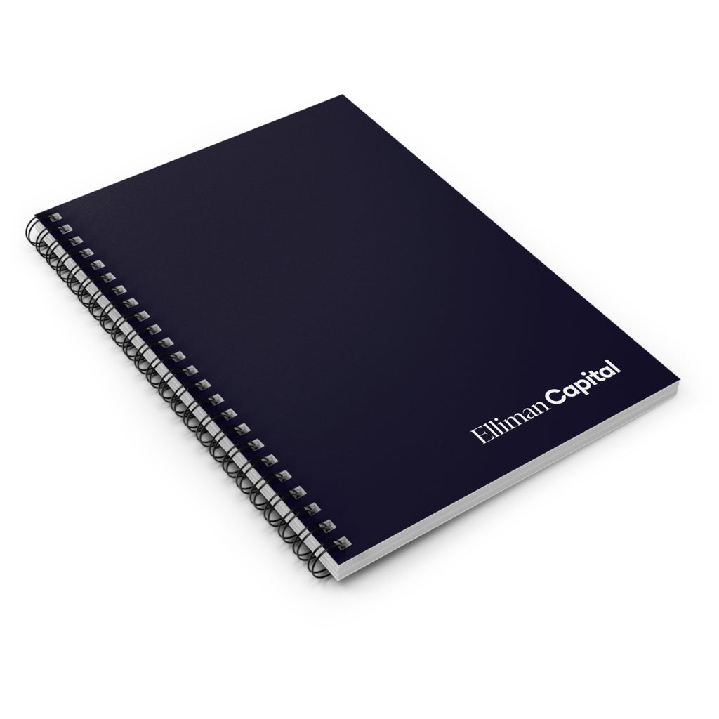 Ruled Spiral Notebook | Navy