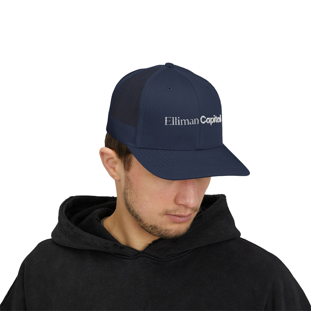 'Elliman Capital' Trucker Cap | Navy
