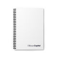 Ruled Spiral Notebook | White